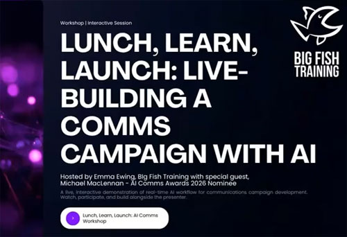Comms Box Training 2026 Webinar Archive | Big Fish Training